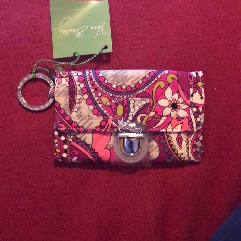 New Vera Bradley Paisley Meets Plaid Quick Swipe ID